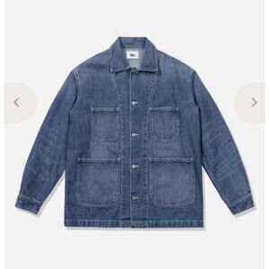 General Admission Chore Jacket Denim Blue Men’s Size Medium